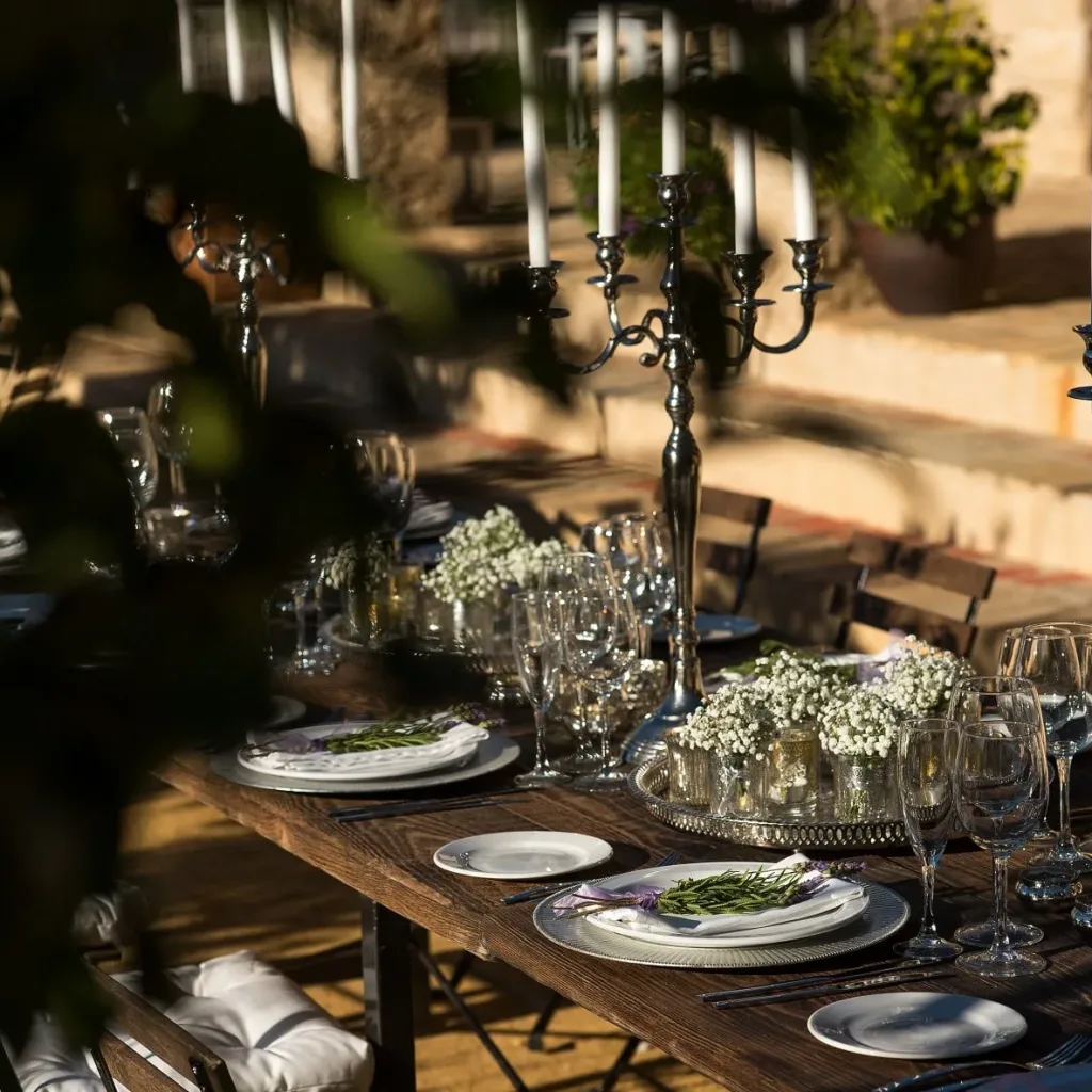 wedding table