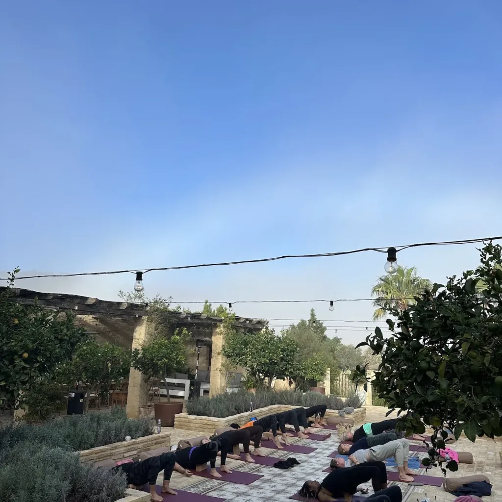 yoga retreat