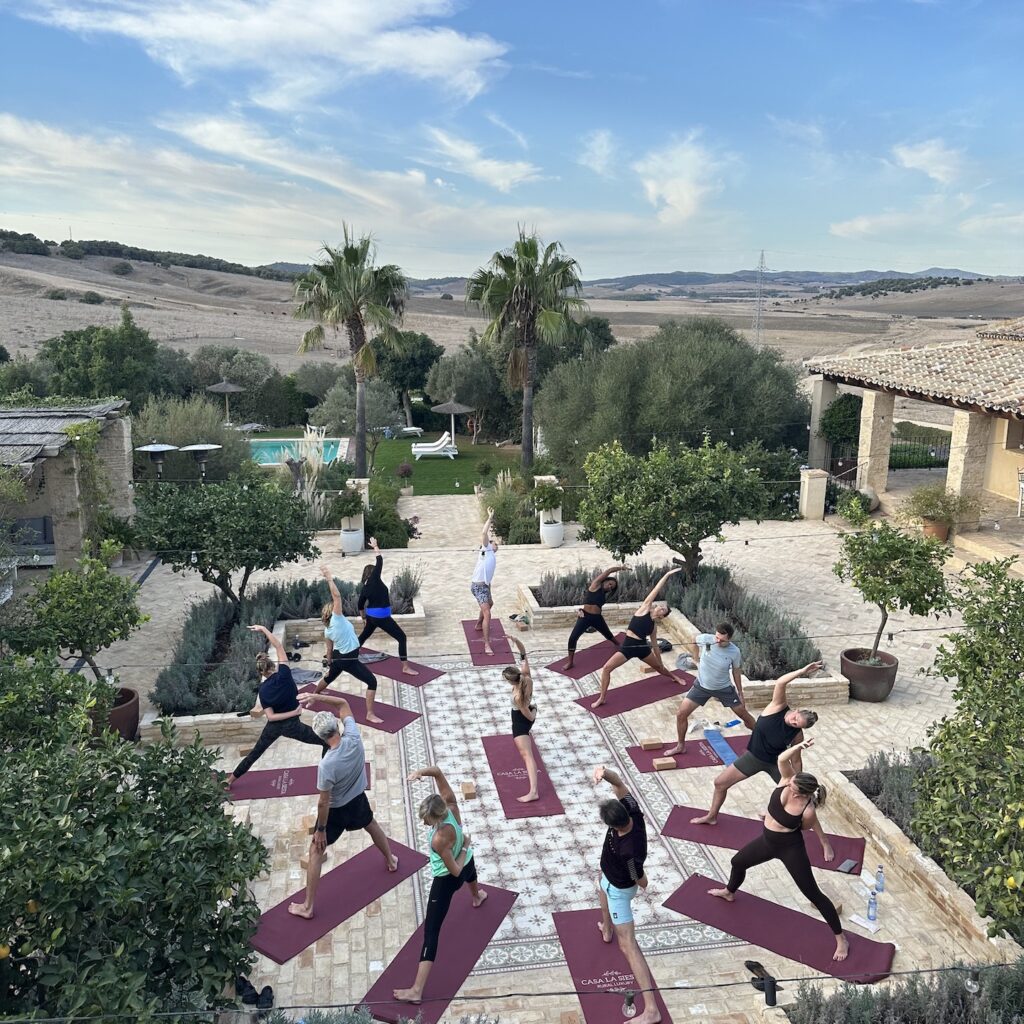 yoga group