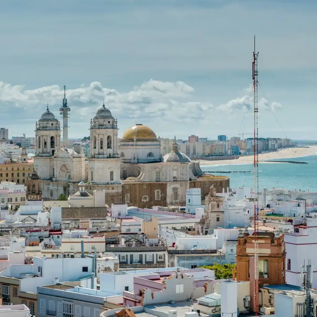 Panorama Of Cadiz,Spain